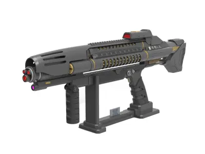 Starfleet Discovery Phaser Cannon - STL CAD bundle - Commercial 3D print model