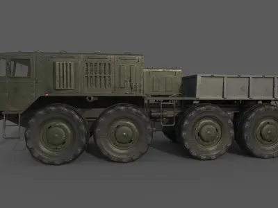 Maz 537L 3D model