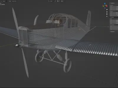 Junkers F 13 3D model