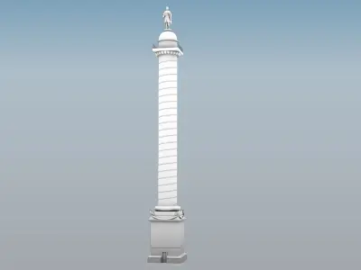 Vendome Column 3D model