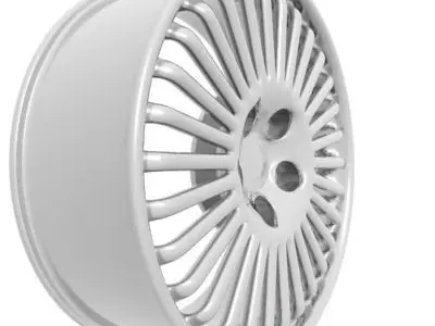 Wheel Rim 3D model 7