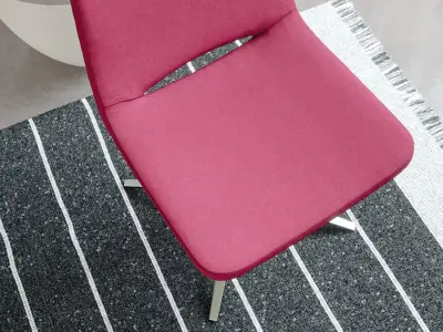  Replica B&amp;B Italia Gather Chair Model, Black 