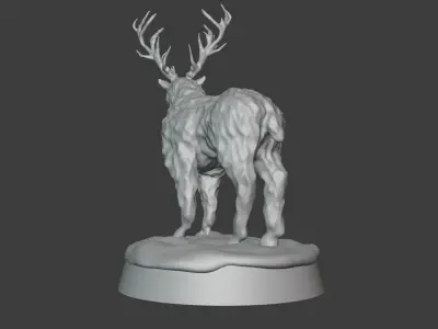 Red Stag Miniature Free 3D print model