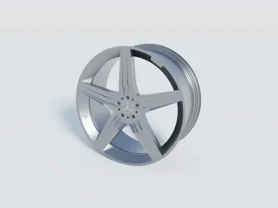 Mercedes-Benz AMG Rims 3D model