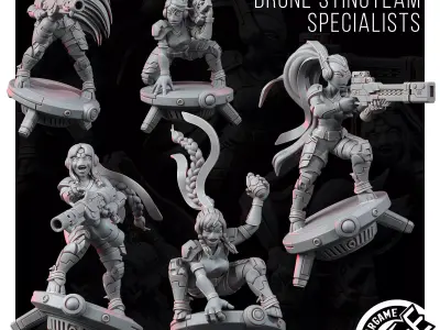 GREATER GOOD DRONE STINGTEAM SPECIALISTS 3D model