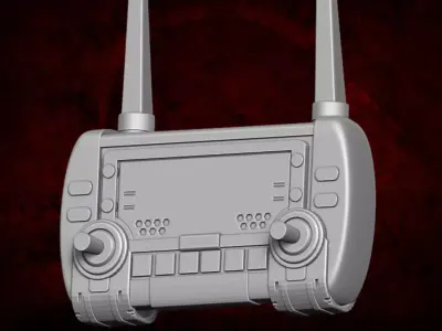 Missile Launcher 3D printable Files For Action Figures 3D print model