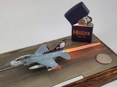 F-16 Engine Nozzles 3D print model