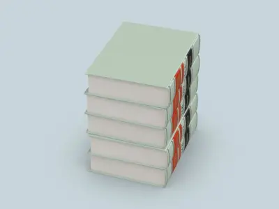 Law Books 3D model