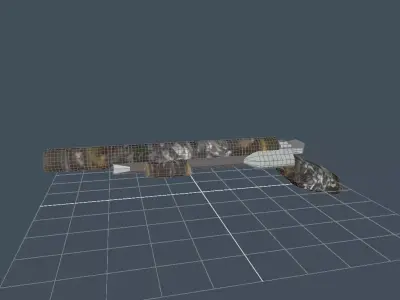 Shotgun Free 3D model