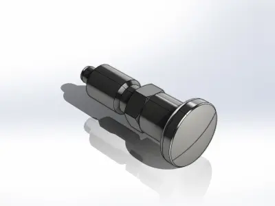 Indexador Elesa Ganter GN 817 8 8 C Indexer 3D model