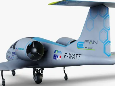 Airbus E-Fan Electric 3D model
