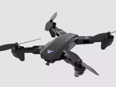 Foldable Quadcopter Drone 3D model