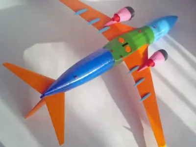 181114 Model kit Boeing 737-700 Split Scimitar Up 3D print model