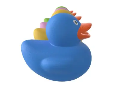 Duck toy 3D model