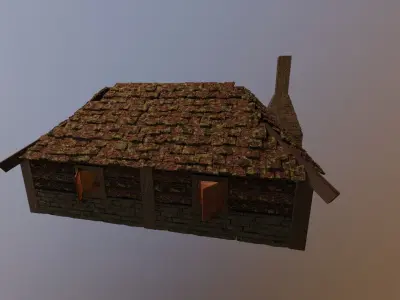 MEDIEVAL HOUSE 3 - LEVEL 1 by RogueFilmProductions 3D model