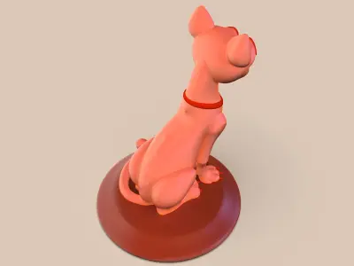 Pink cat Free 3D print model