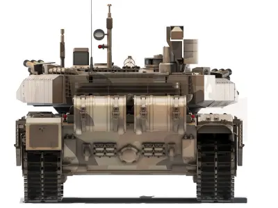 Tank T-90SM 2020 3D model