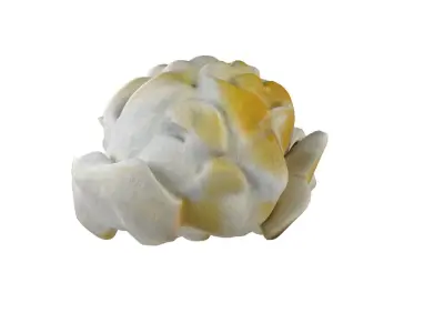 Popcorn 4  Low-poly 3D model