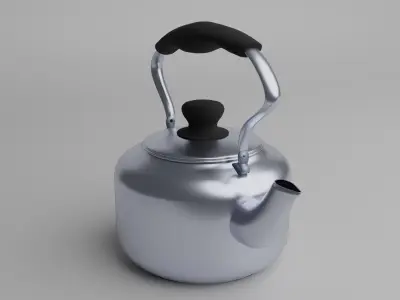 kettle tea - tea Free 3D model