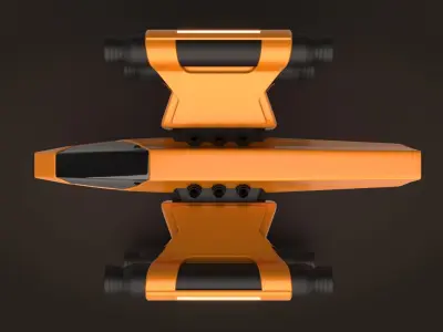 Spaceship Rigel 3D model