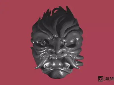 Cyberpunk 2077 - Samurai Necklace Pendant 3D print model