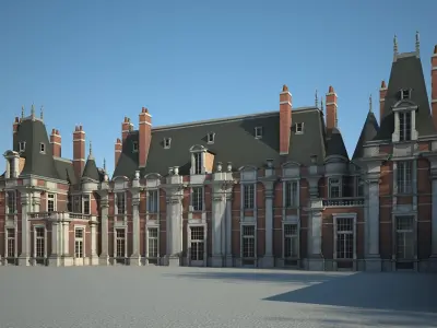  Old Chateau III 3D model