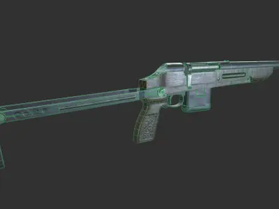 TOZ-106 Shotgun Low-poly 3D model