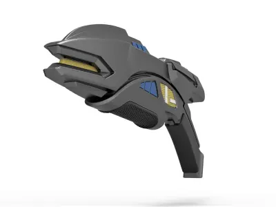 Romulan Disruptor Rifle from Star Trek Deep Space Nine 3D model
