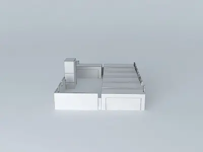 Firehouse San Fernando Free 3D model