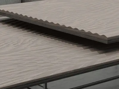 Sofa Set 3 3D model