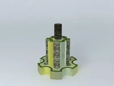 Chakkar Chakkar mein Wheel into wheel 3D model