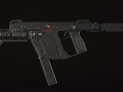 kriss vector g2 Low-poly 3D model