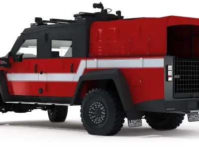 3D BearCat X3 Firecat 3D model