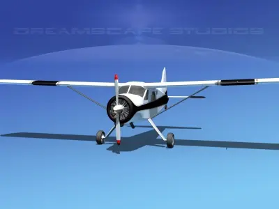 Dehaviland DH-2 Beaver SL01 3D model