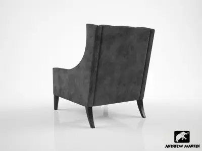 Andrew Martin Milton Chair 3D model