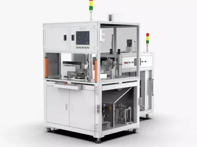 Automatic Double Side Screw Locking Machine 3D model