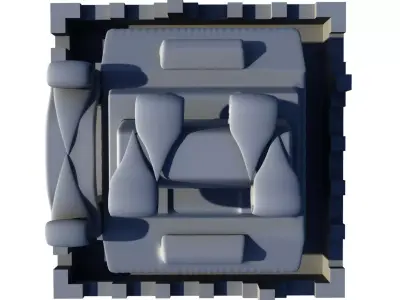 Christmas house  Free 3D print model