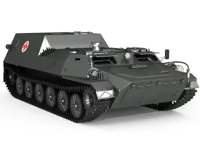 Mtlb ambulance 3D model