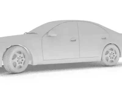 Benz car  3D model purchase