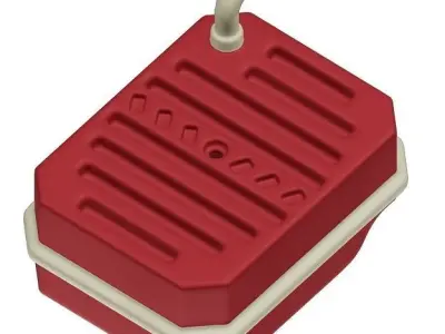 Plastic Fuel Tank 3D model