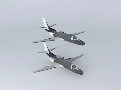 Low-poly Cessna C550 Citation Bravo Free 3D model