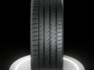 Michelin Pilot Sport 4 S 275 35 ZR21 103Y 3D model