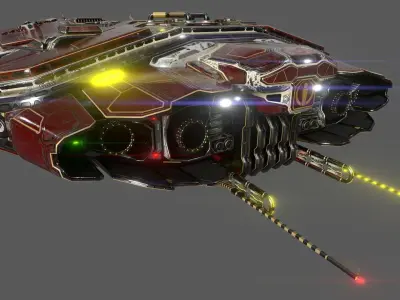 Imperial CUDGEL Medium Bow Section 3D model