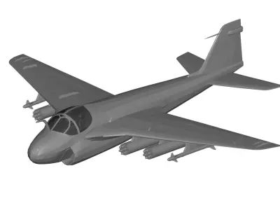 Grumman A-6 Intruder 3D model
