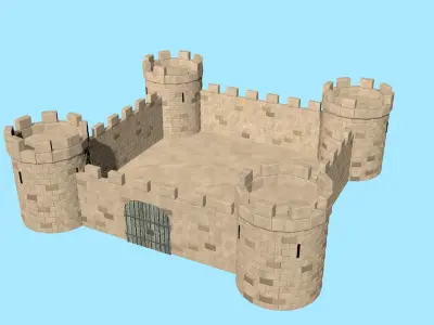 Classic Castle Free 3D model