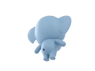 Character036 Elephant 3D model