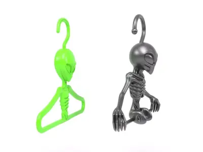 Alien Hangers 2 3D print model