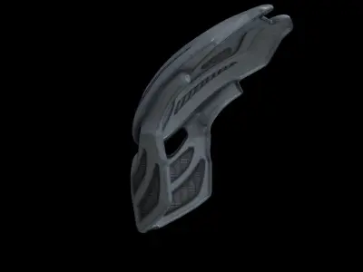predator cosplay mask 3D print model shop
