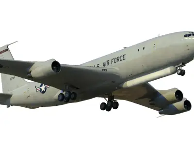 Boeing E-8 C Joint Stars 3D model