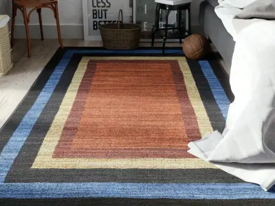  Gabbeh Art Frames Designer Rug Model 